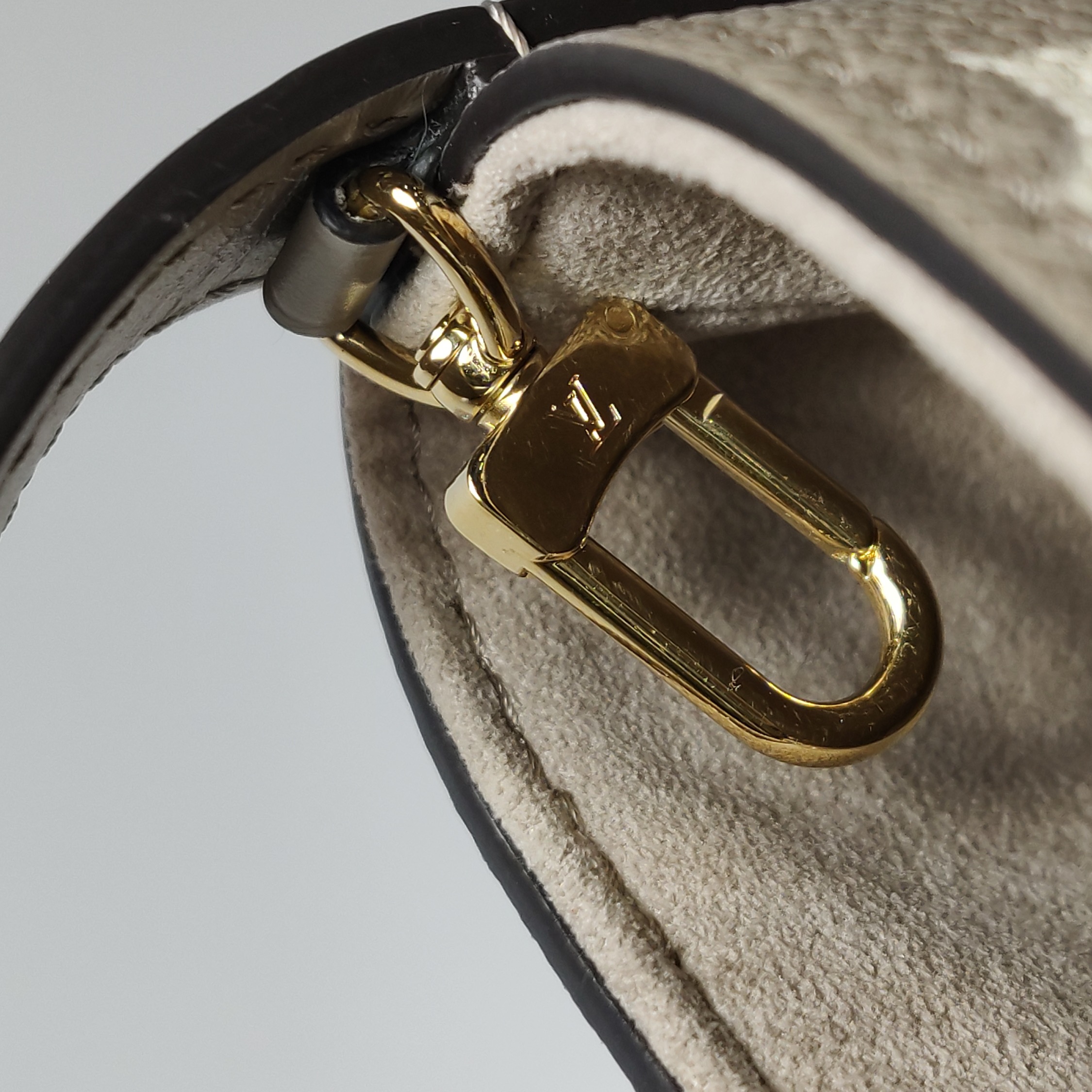 Louis Vuitton(Lv) All In BB Monogram Calfskin Gray — photo 11 of 16