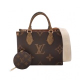Louis Vuitton(LV) OnTheGo Tote Reverse Monogram Giant PM — thumbnail 1
