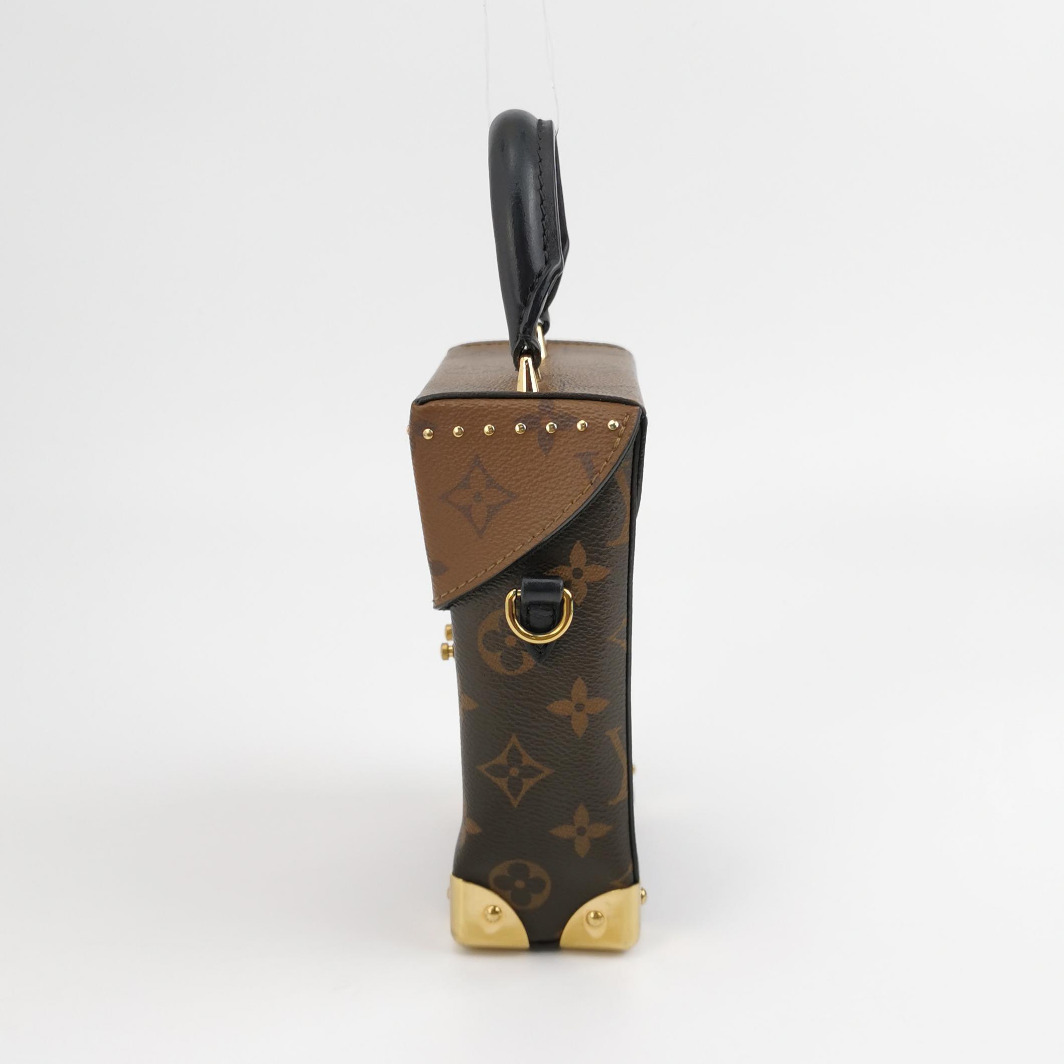 Louis Vuitton(Lv) Camera Box NM Handbag Studded Reverse Monogram Canvas — photo 3 of 23