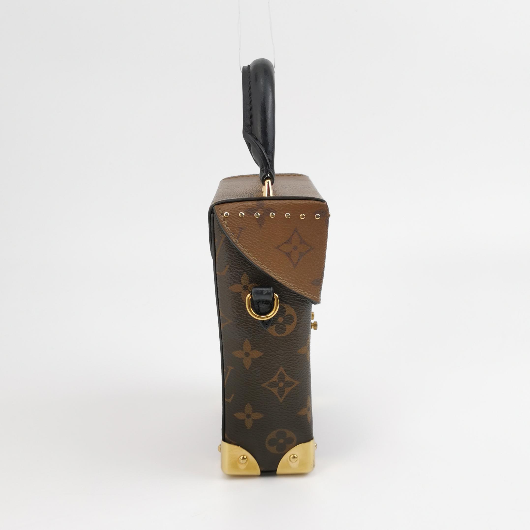 Louis Vuitton(Lv) Camera Box NM Handbag Studded Reverse Monogram Canvas — photo 4 of 23