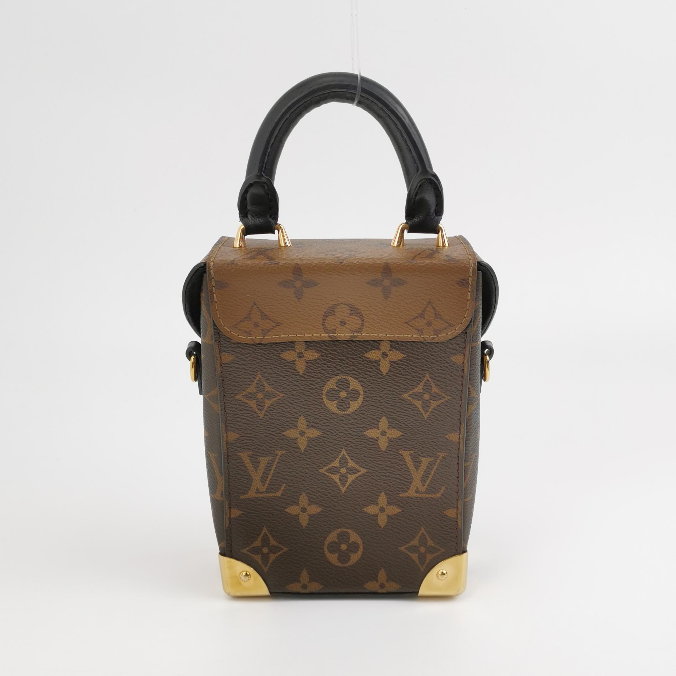Louis Vuitton(Lv) Camera Box NM Handbag Studded Reverse Monogram Canvas — photo 5 of 23