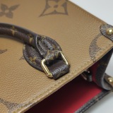 Louis Vuitton(LV) OnTheGo Tote Reverse Monogram Giant PM — thumbnail 10