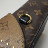 Louis Vuitton(Lv) Camera Box NM Handbag Studded Reverse Monogram Canvas — thumbnail 13