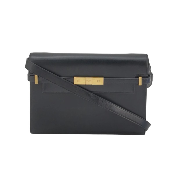 Saint Laurent Manhattan Shoulder Bag Leather Medium — pre-owned, Vierlot