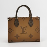 Louis Vuitton(LV) OnTheGo Tote Reverse Monogram Giant PM — thumbnail 3