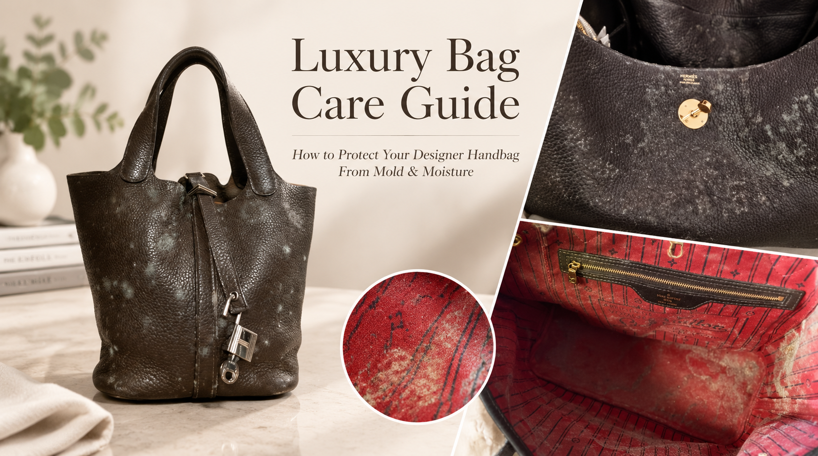 How to Remove Mold From Luxury Handbags: A Complete Care Guide