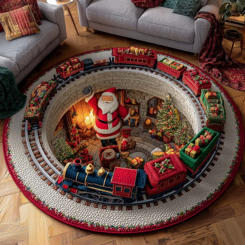Jolly Workshop Quilted Round Mat
