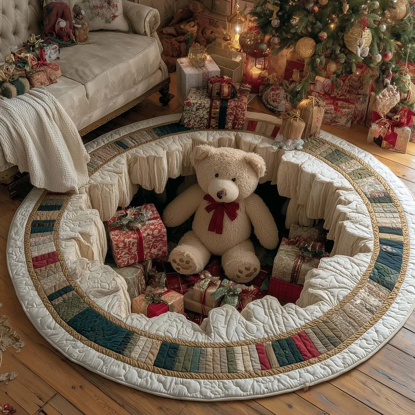 Jolly Workshop Quilted Round Mat