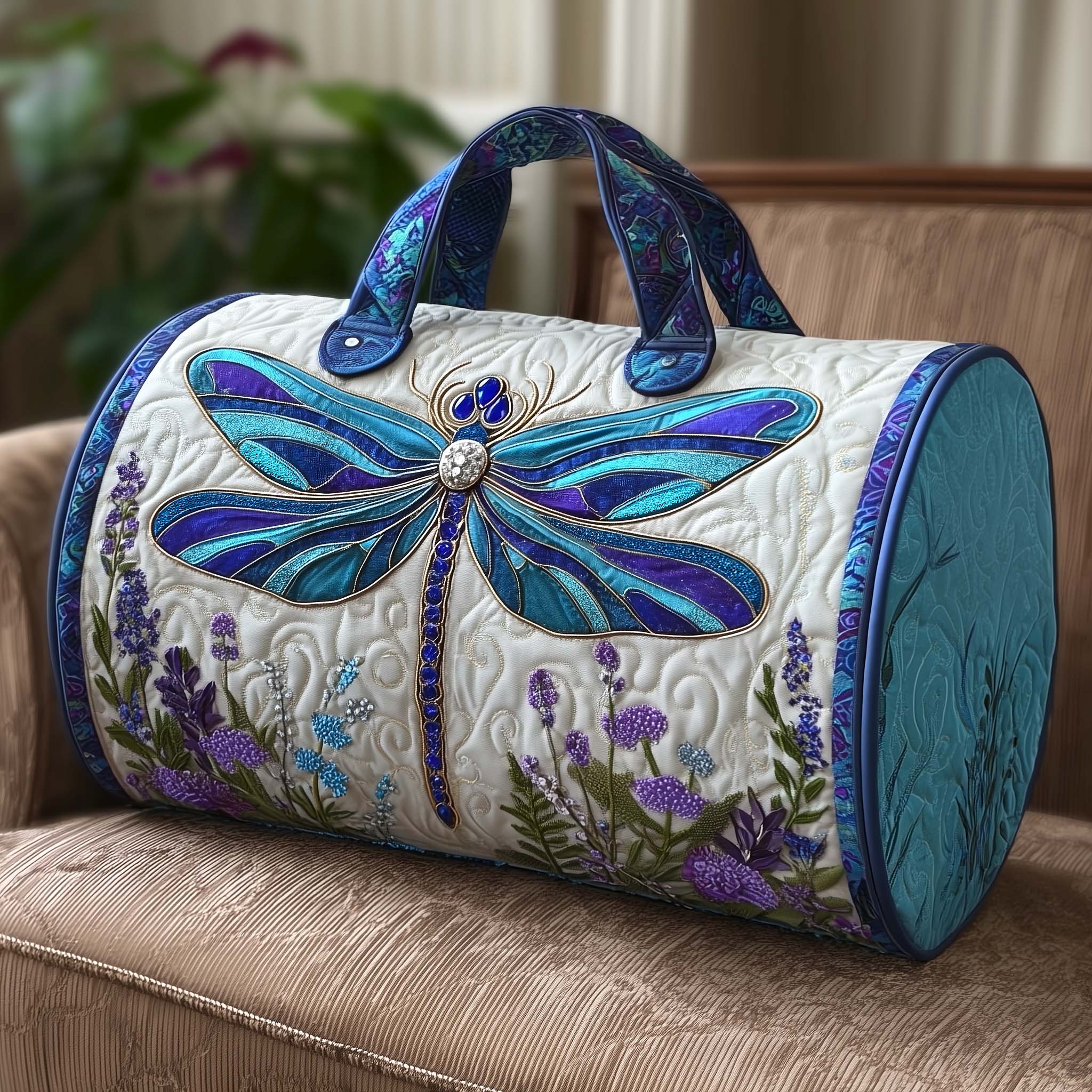 Mystic Wings Quilted Duffle Bag GFTOTP17407