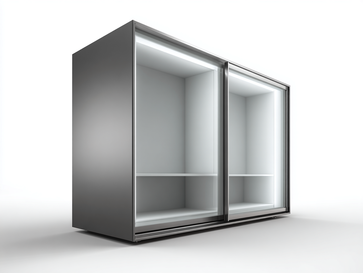 Armarios con puertas correderas 180x60x200 cm - gris - diseño moderno-Luxegohub