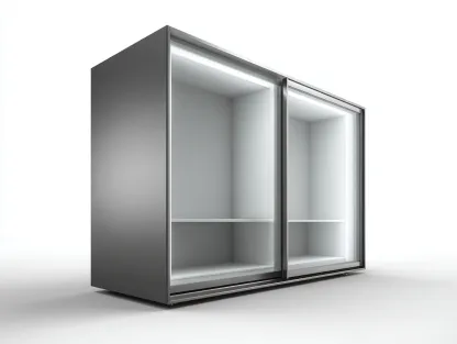 Armarios con puertas correderas 180x60x200 cm - gris - diseño moderno-Luxegohub