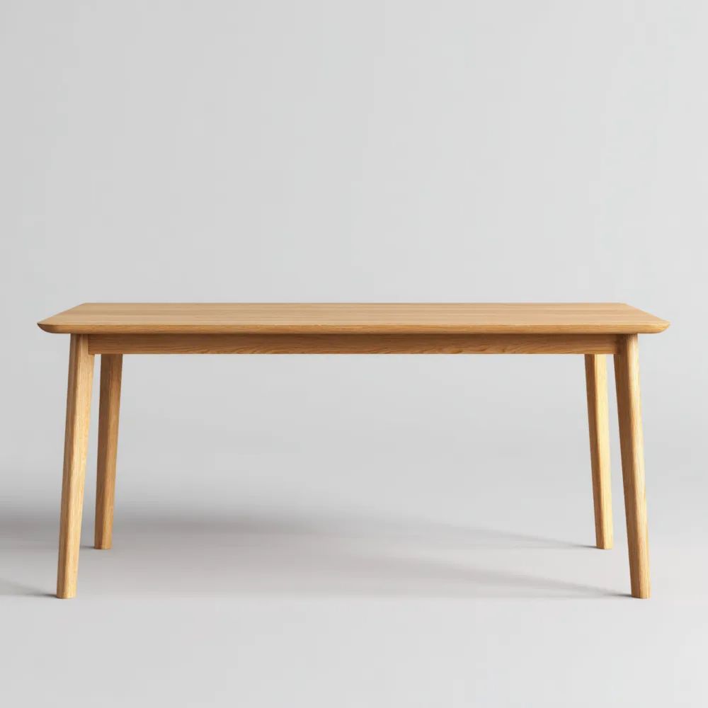 Tavolo da pranzo in legno 150x80x75 cm - Colore Naturale - Design moderno