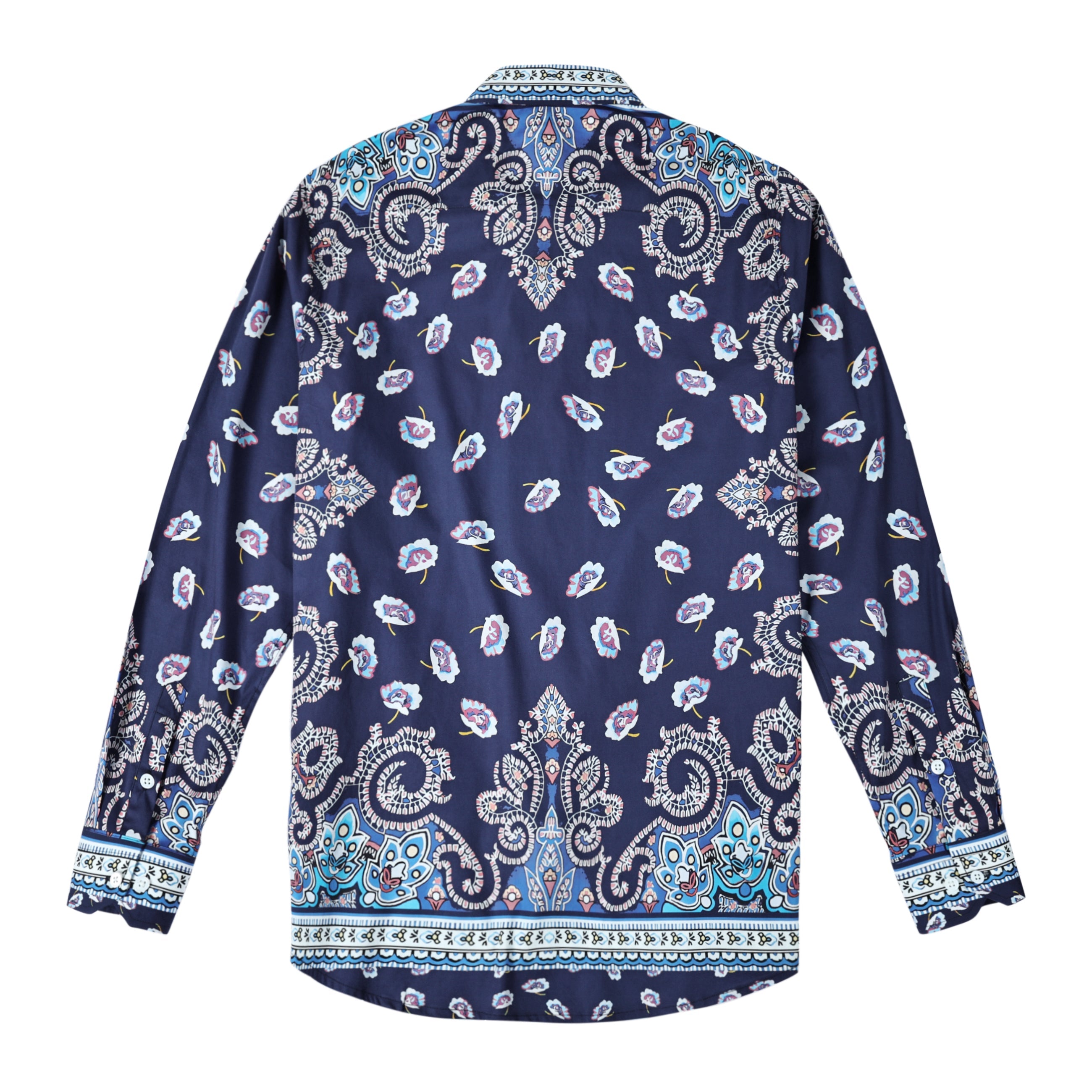 FLoral Pattern Long Sleeve Shirt Jonvidesign