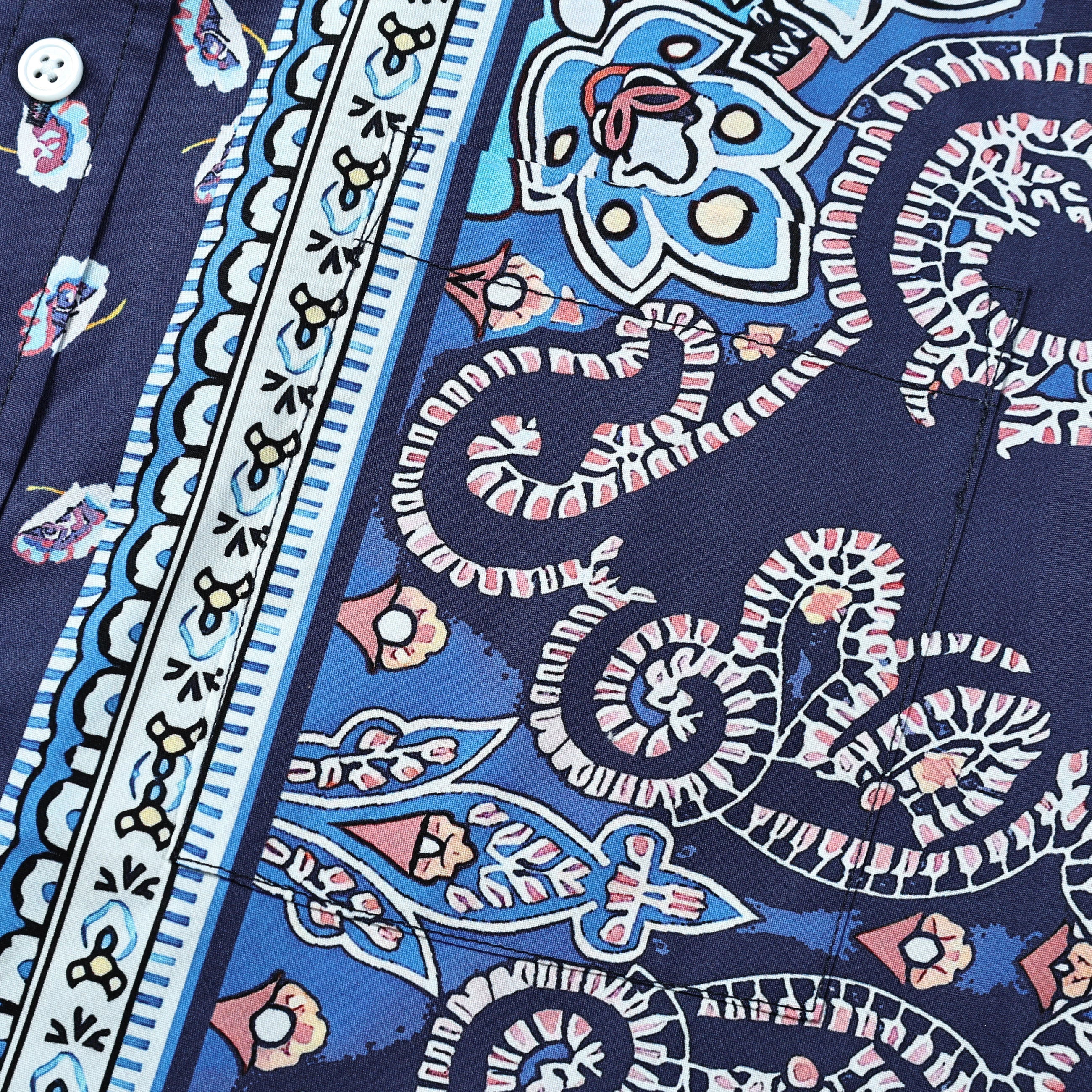 FLoral Pattern Long Sleeve Shirt Jonvidesign