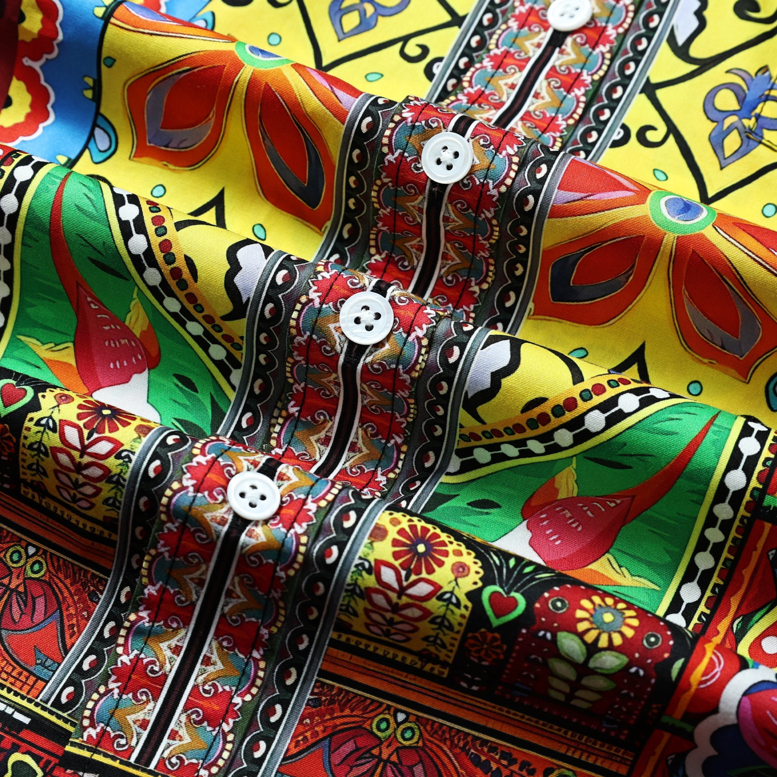 Floral Print Long Sleeve Shirt Jonvidesign