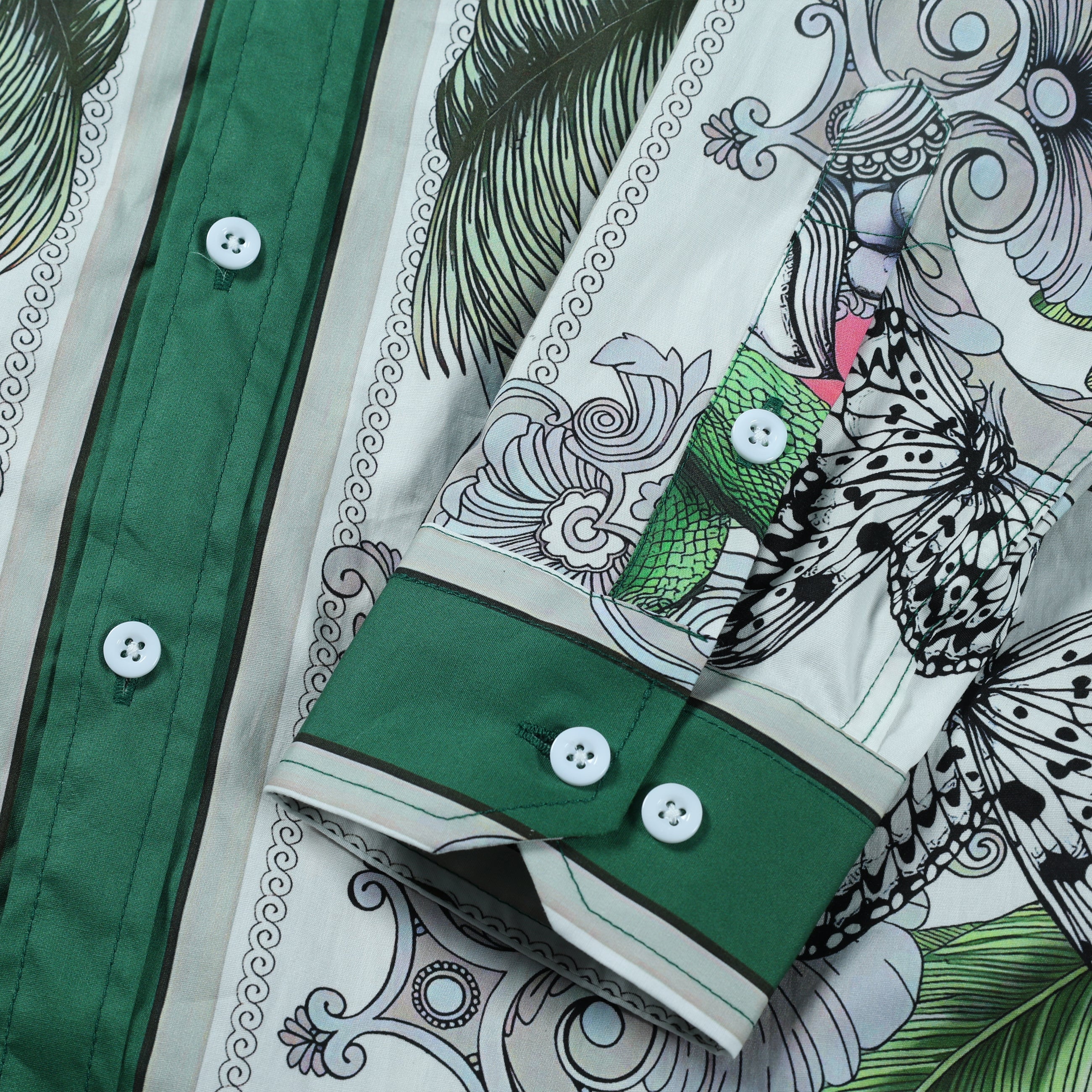 Nature Animal Button Down Shirt Jonvidesign