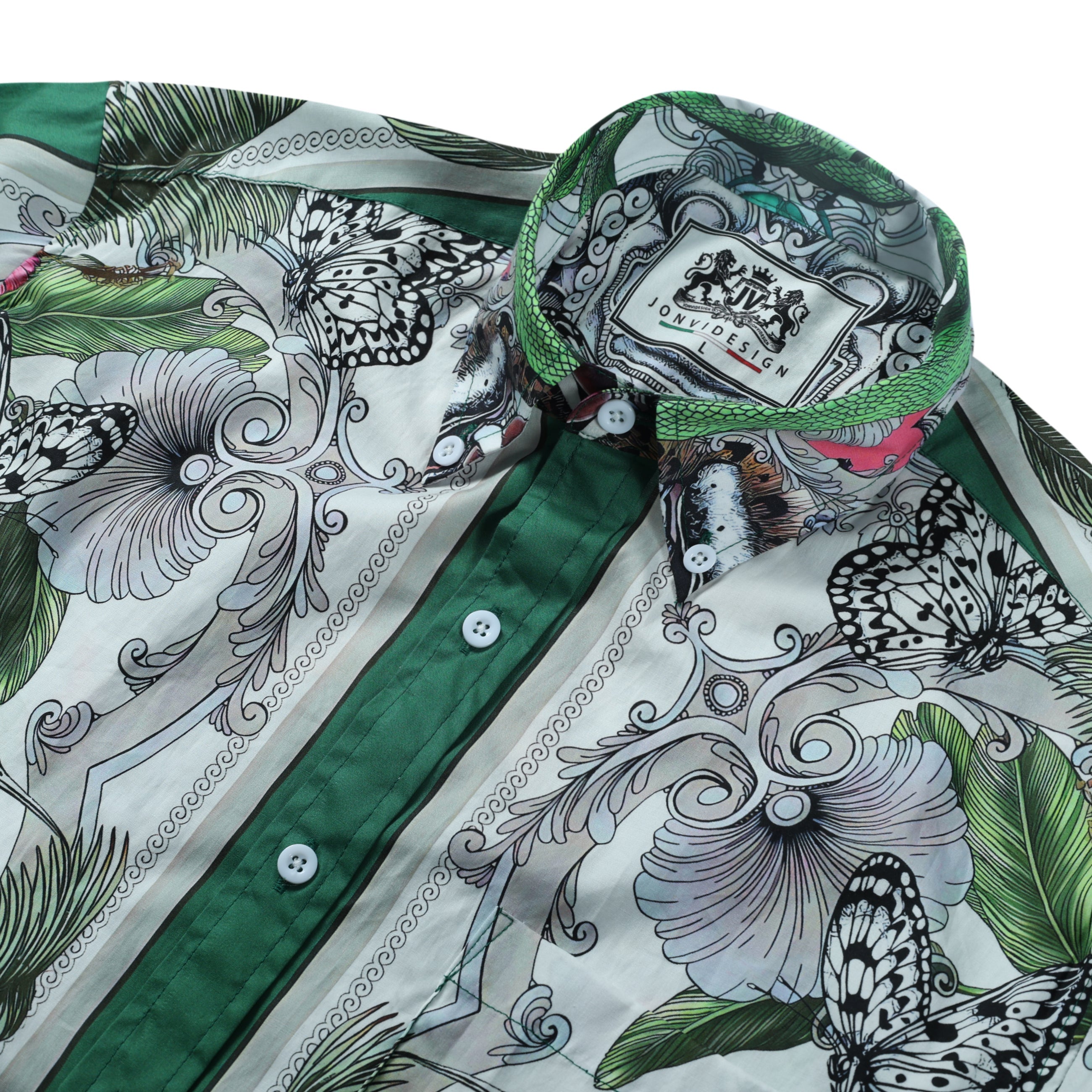 Nature Animal Button Down Shirt Jonvidesign