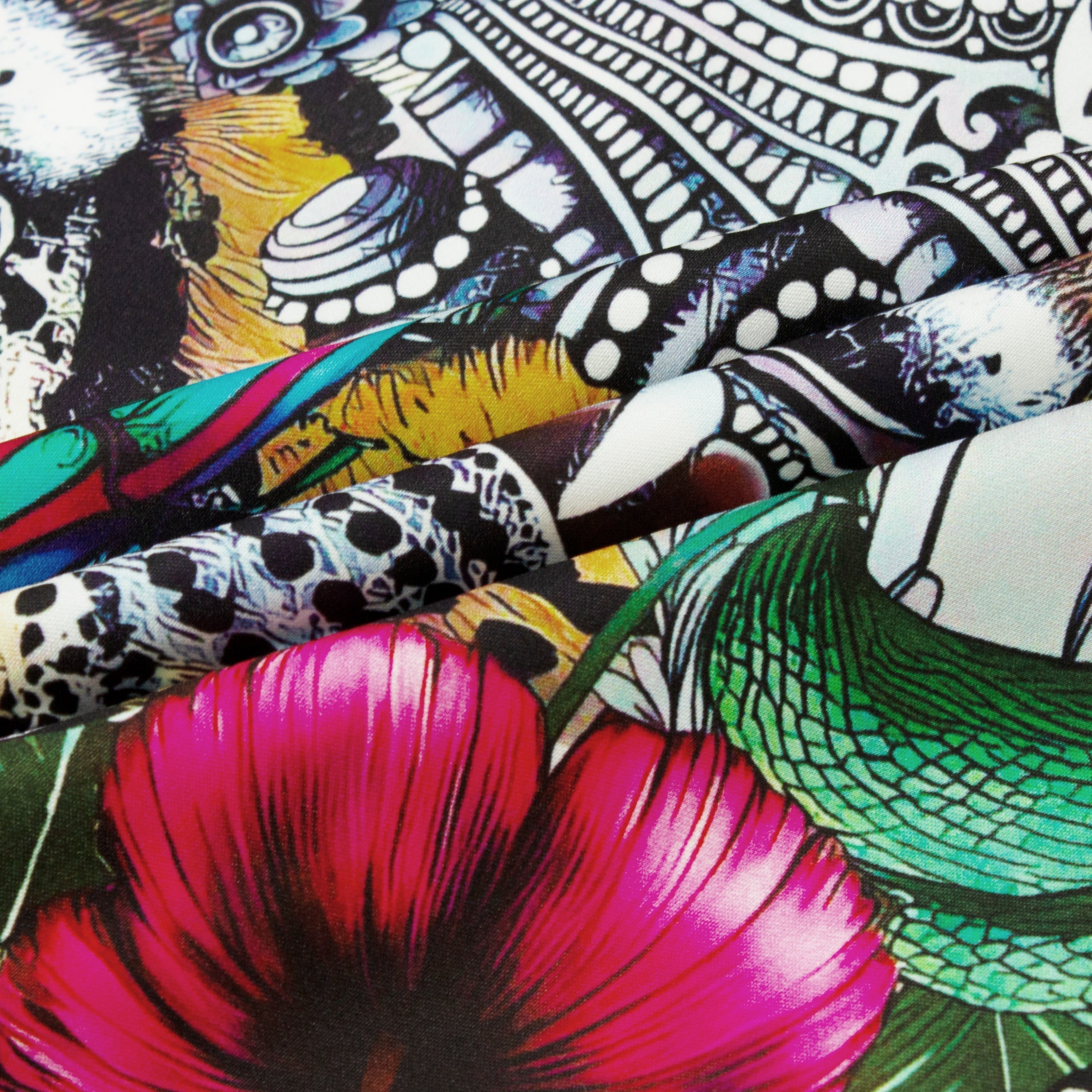 Nature Pattern Short Sleeve Shirt for Men Jonvidesign