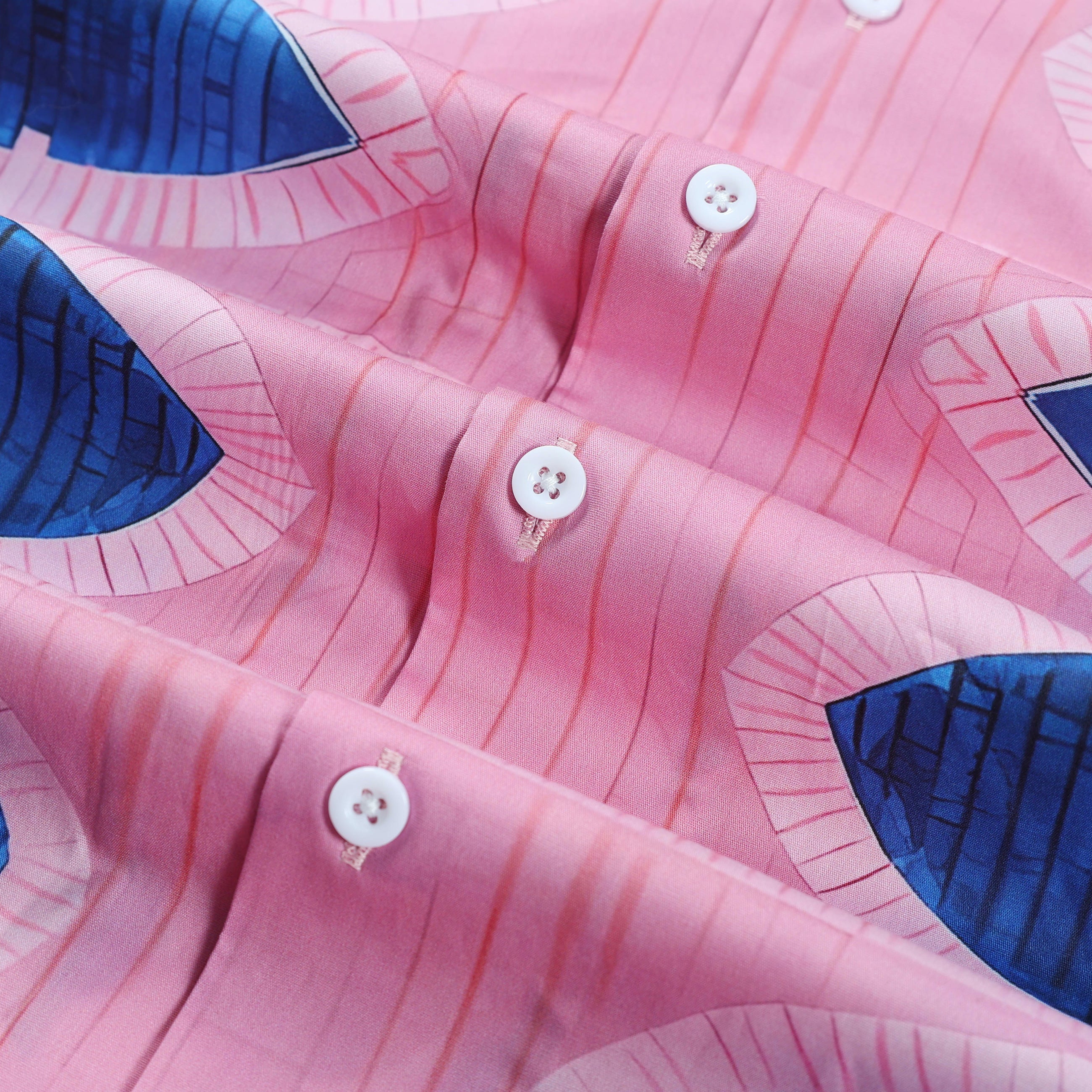 Pool Tile Pattern Long Sleeve Vacation Shirt Jonvidesign