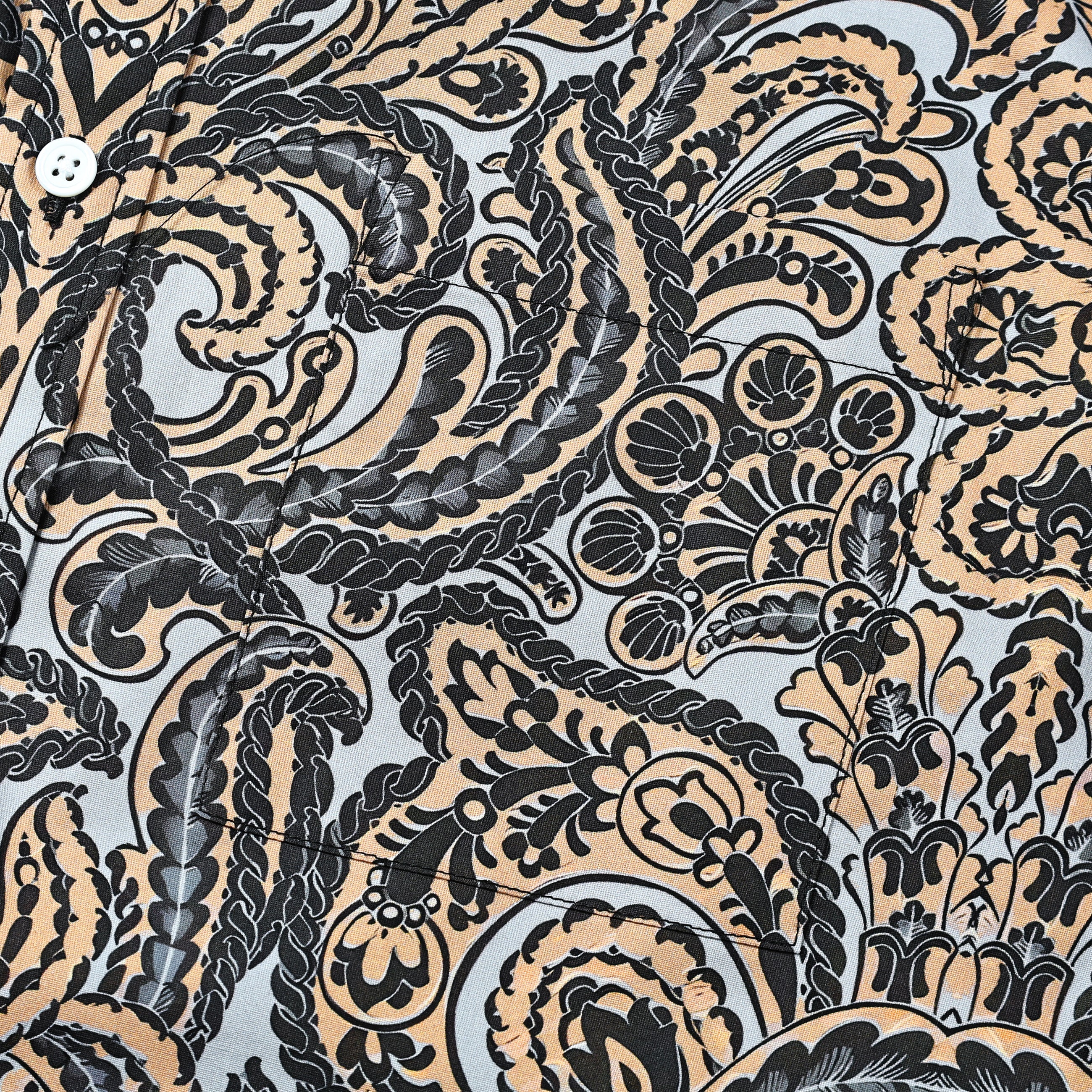 Tribal Paisley Print Long Sleeve Shirt Jonvidesign