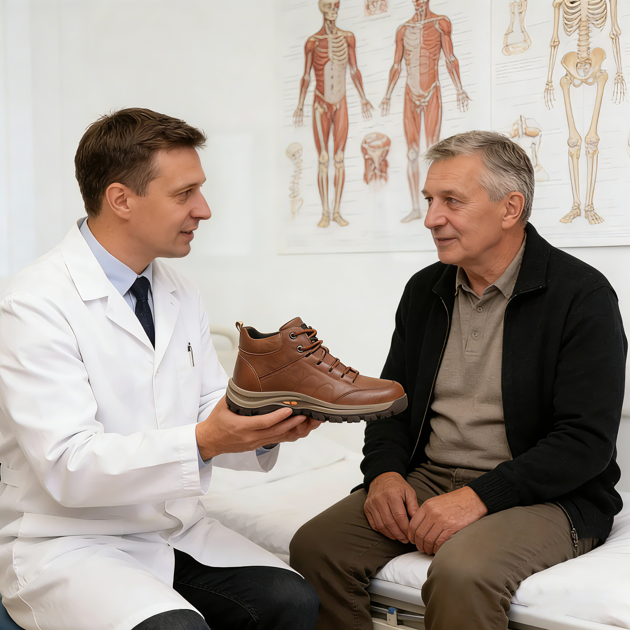 🎁 Offerta -50% — Rimane solo 1 giorno! Non lasciartela sfuggire! ⏰ Realizzato in pregiata pelle bovina australiana. 🐂 Supporto per il piede: Allevia efficacemente il dolore. ✅ Impermeabile e antiscivolo.