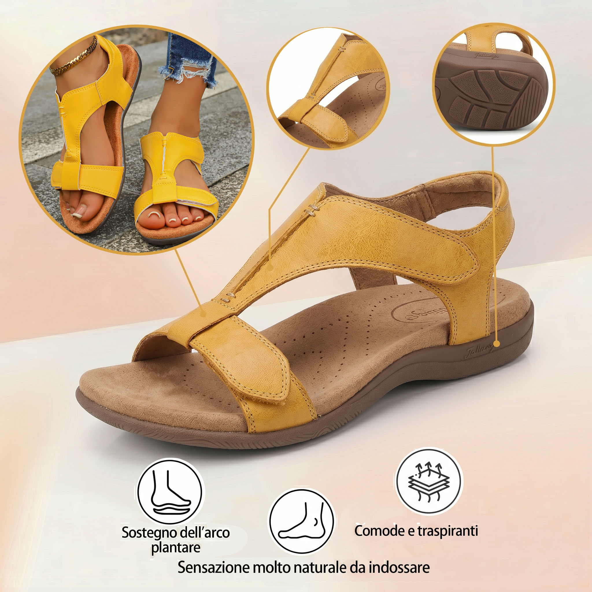 ⏰️Non perderti il ​​nostro sconto del 50%! ✅ Sandali di alta qualità 🦶 Essenziali per l'estate: impermeabili e antiscivolo 🔴 Scarpe comode adatte a ogni occasione.