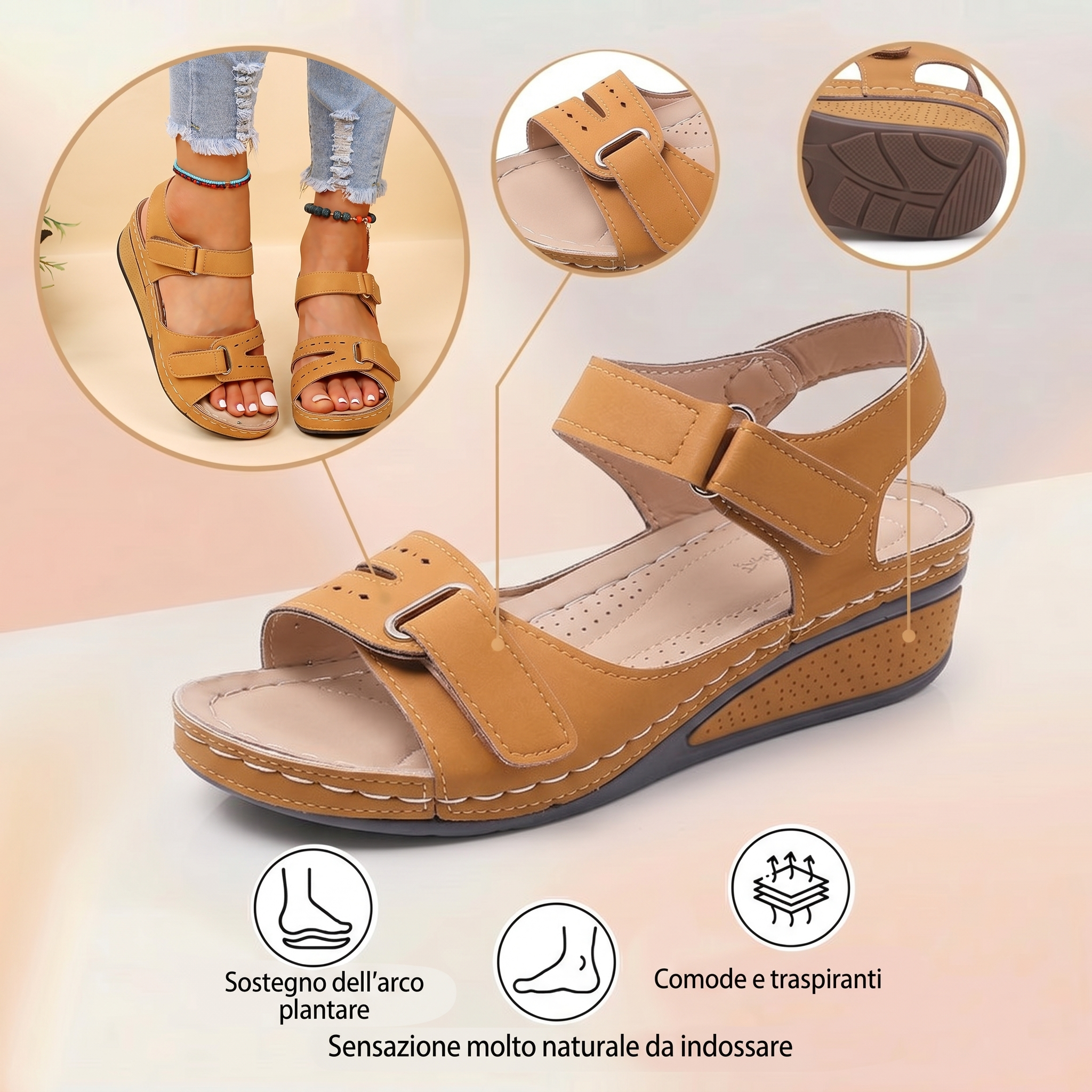 Sandali da spiaggia ⏰️ Non perderti l'offerta di oggi con il 50% di sconto! ✅ Sandali di alta qualità 🦶 Leggeri ed eleganti - impermeabili e antiscivolo 🔴 Adatti a tutte le occasioni.