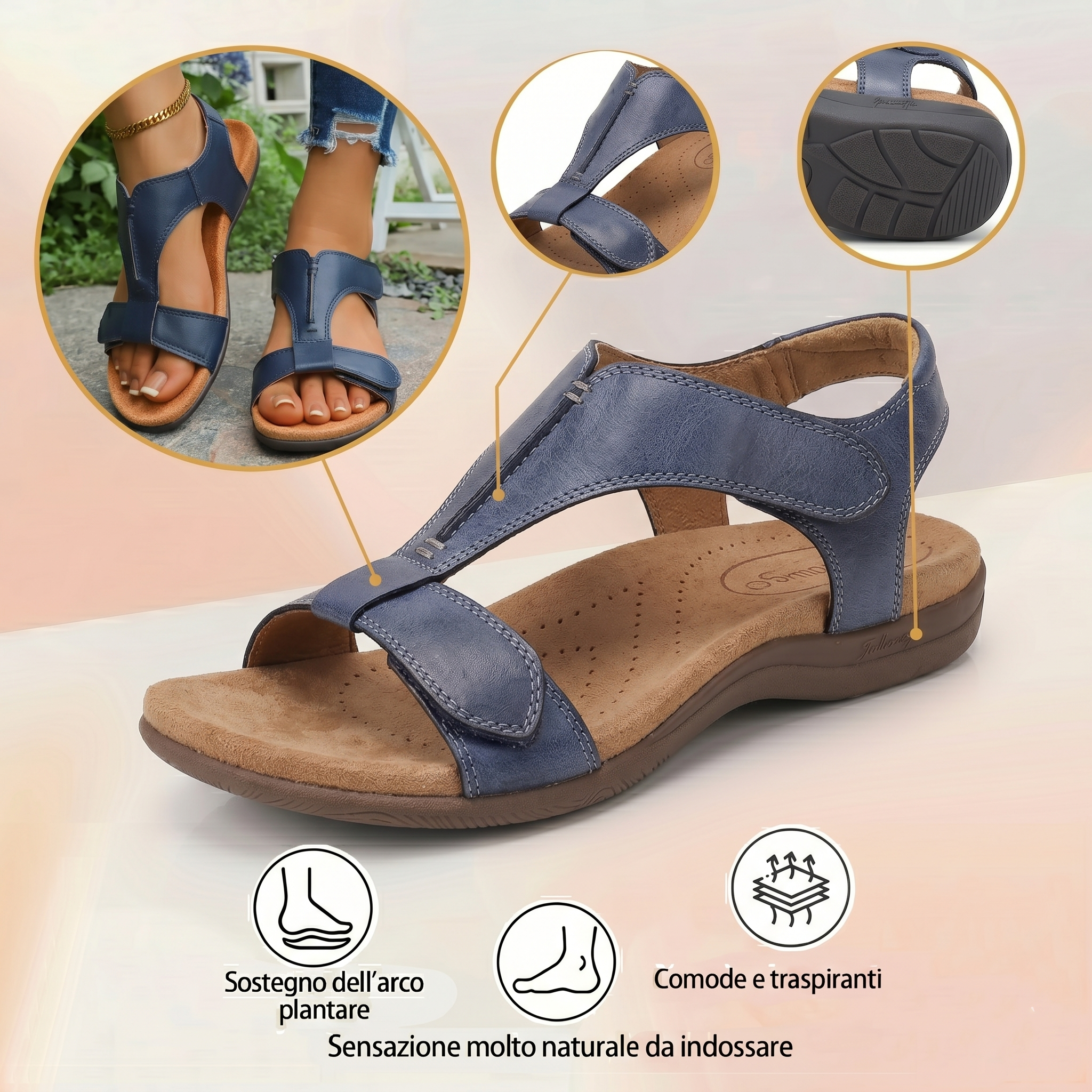 ⏰️Non perderti il ​​nostro sconto del 50%! ✅ Sandali di alta qualità 🦶 Essenziali per l'estate: impermeabili e antiscivolo 🔴 Scarpe comode adatte a ogni occasione.