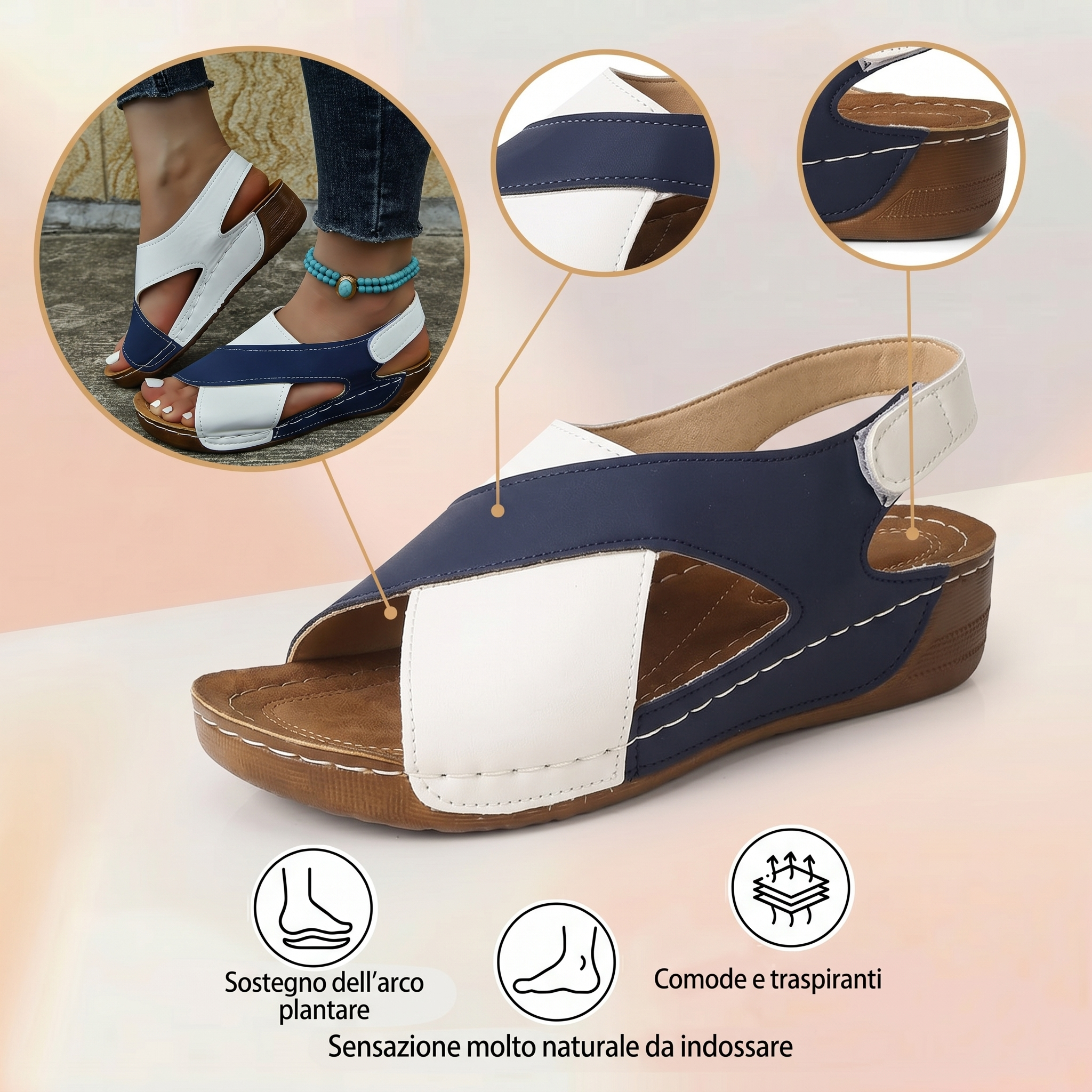 ⏰️Non perderti il ​​nostro sconto del 50%! ✅ Sandali di alta qualità 🦶 Nuovi modelli estivi: impermeabili e antiscivolo 🔴 Leggeri ed eleganti, adatti a ogni occasione.