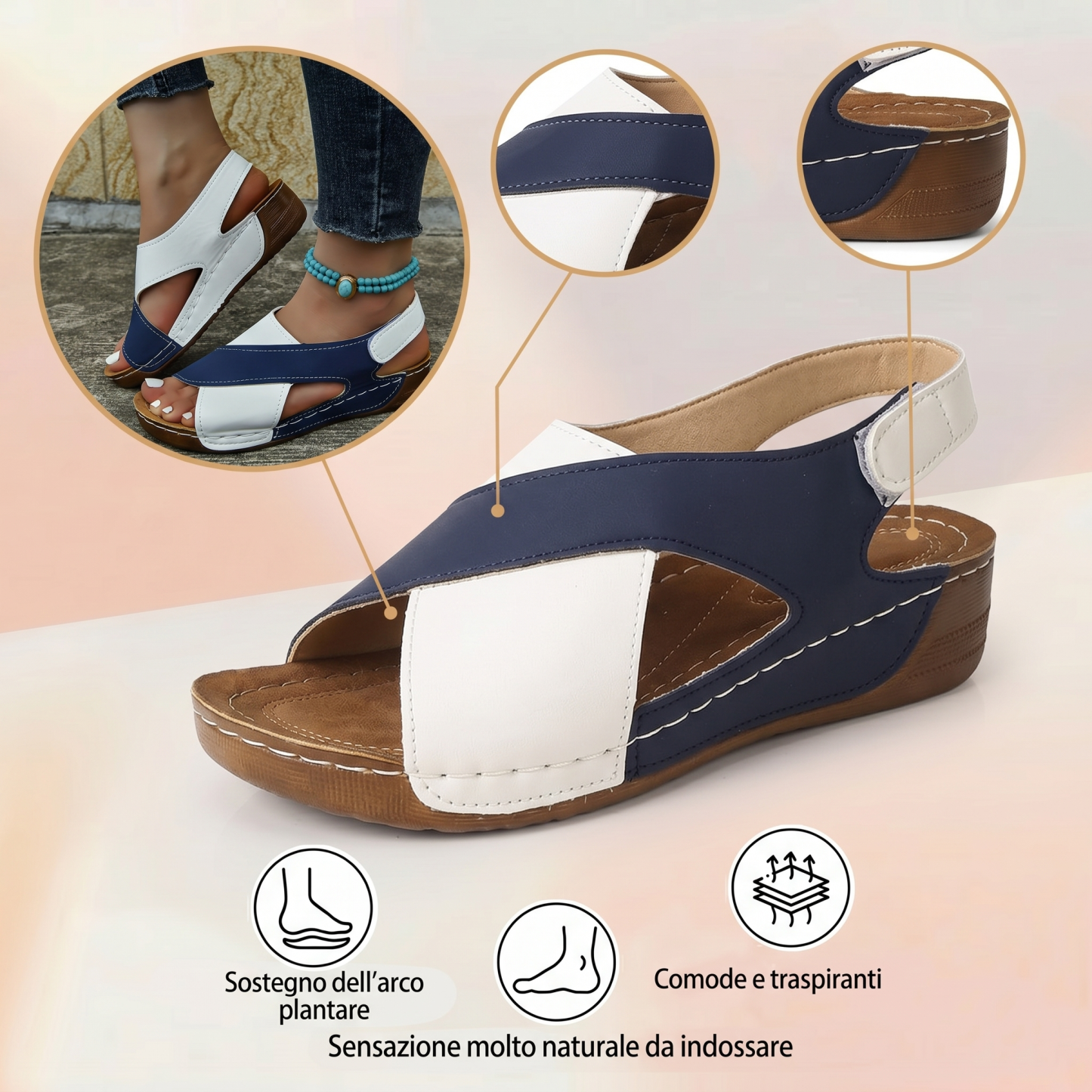 ⏰️Non perderti il ​​nostro sconto del 50%! ✅ Sandali di alta qualità 🦶 Nuovi modelli estivi: impermeabili e antiscivolo 🔴 Leggeri ed eleganti, adatti a ogni occasione.