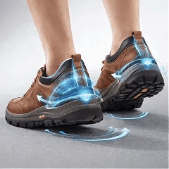 🐂 Scarpe da uomo in pelle di vitello cucite a mano 👞 Disponibili in tutte le taglie, facili da indossare e togliere ✅ Calde, comode, impermeabili e antiscivolo