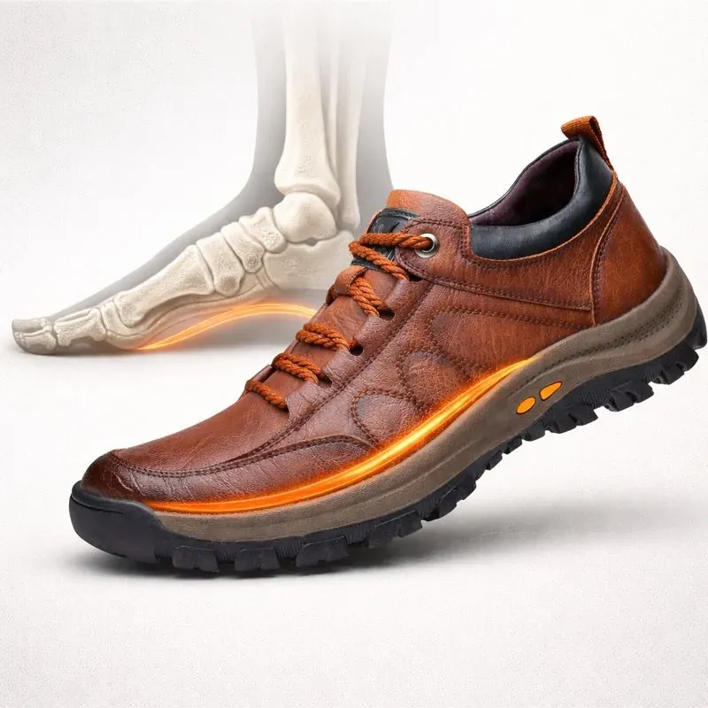 🐂 Scarpe da uomo in pelle di vitello cucite a mano 👞 Disponibili in tutte le taglie, facili da indossare e togliere ✅ Calde, comode, impermeabili e antiscivolo