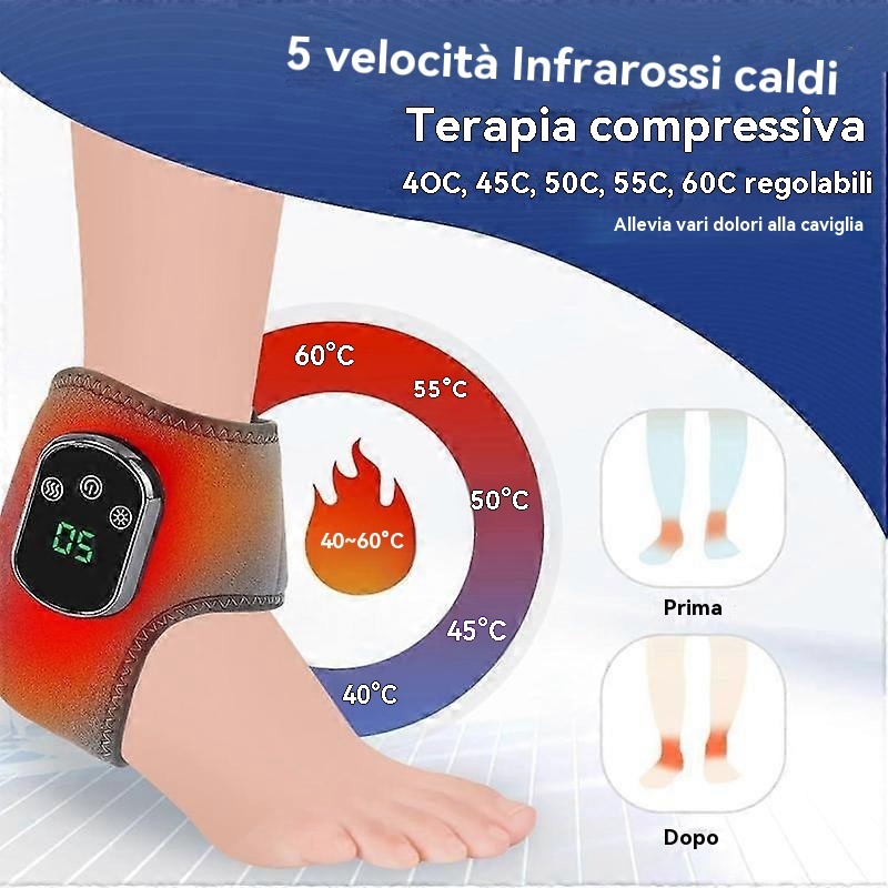 Massaggiatore per piedi 🦶 "Tripla terapia" - Approvato dai medici 👩‍⚕️, allevia efficacemente il dolore ai nervi