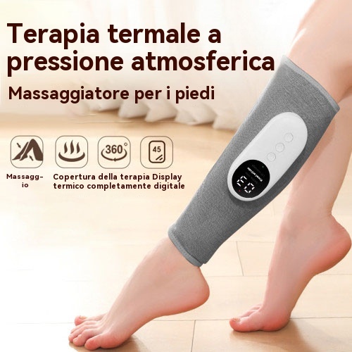 🔥 Massaggiatore per piedi 🦶 Allevia il gonfiore delle gambe ✅ Portatile e leggero, aiuta a drenare i liquidi causati dall'edema