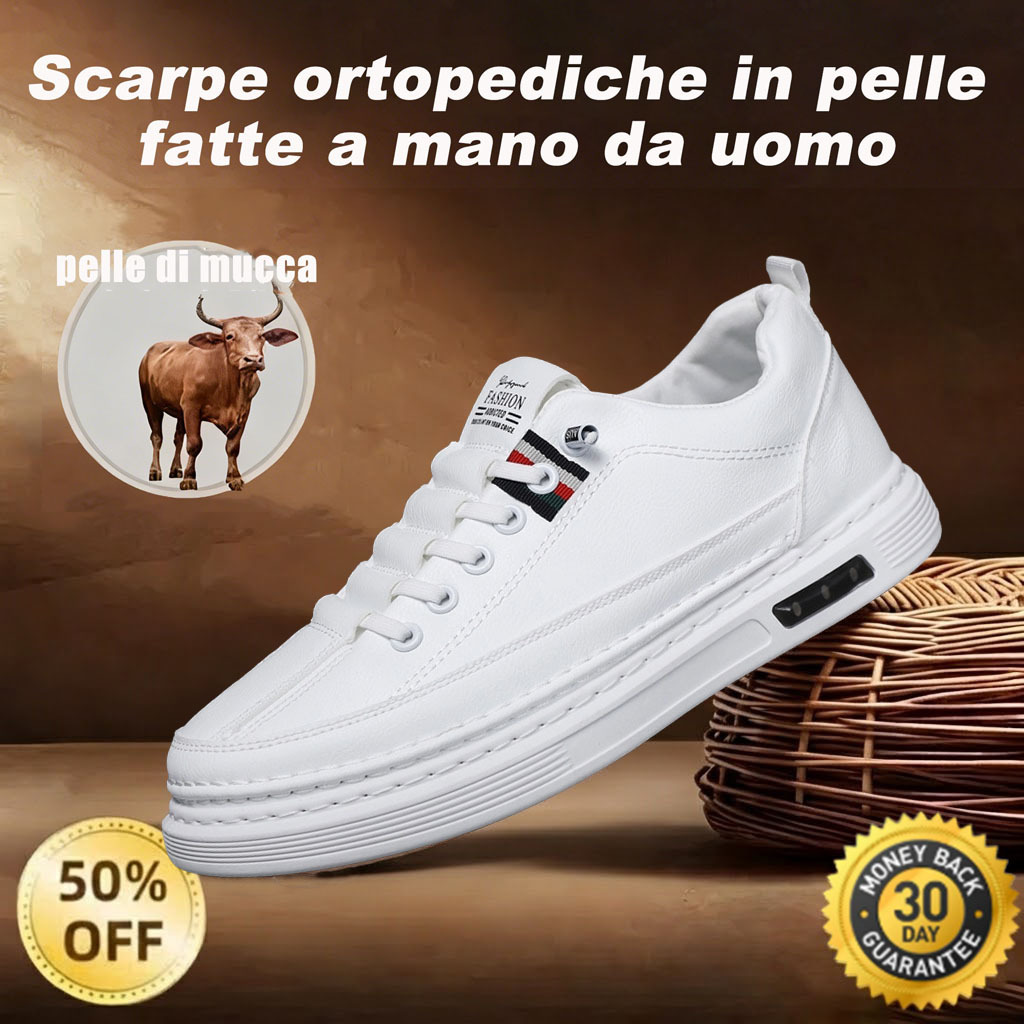 🎁Ultimo giorno per il 50% di sconto! Non perdete l'occasione! 🐂 Scarpe da uomo in pelle cucite a mano👞 Gamma completa di taglie, realizzate su misura ✅ Calde, comode, impermeabili e antiscivolo