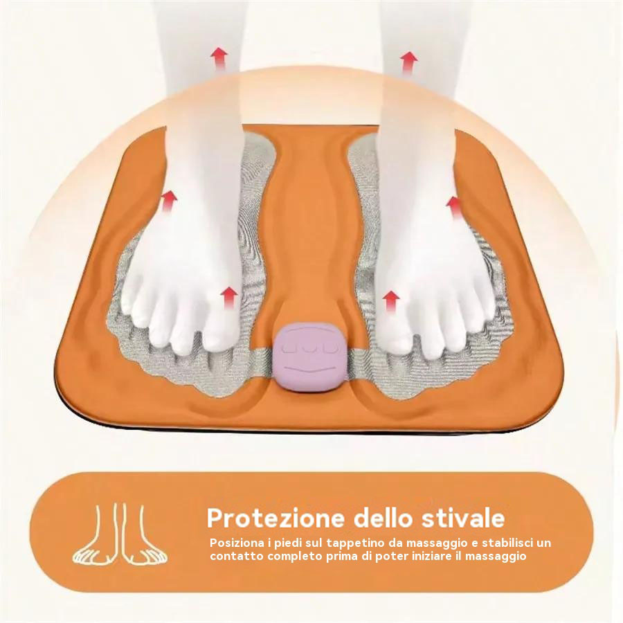 Tappetino per massaggio plantare microcorrente: attiva la circolazione sanguigna in tutto il corpo in 3 minuti