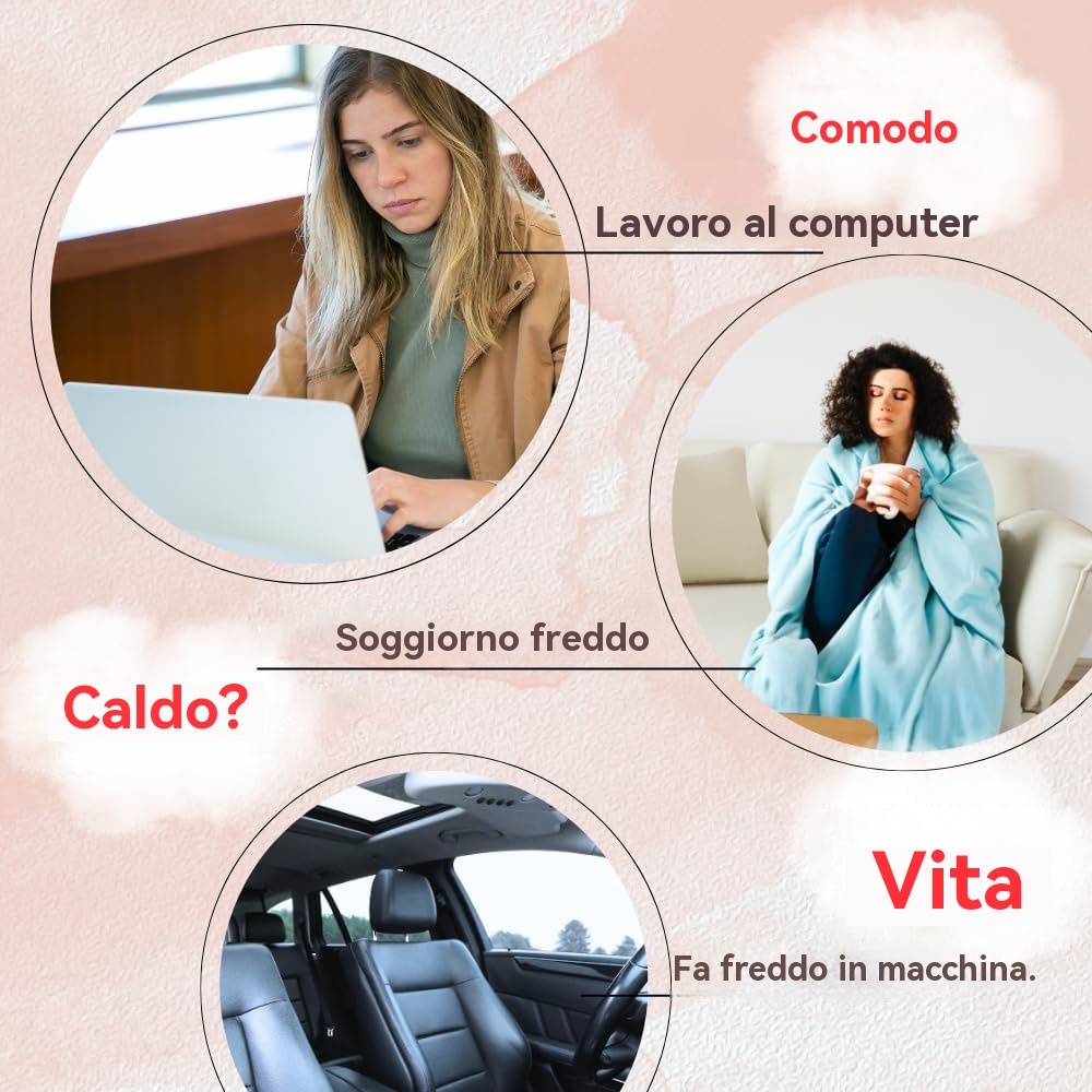 Termoterapia e massaggio al collo 🔥 Il tuo terapista personale: rilassa i muscoli tesi del collo