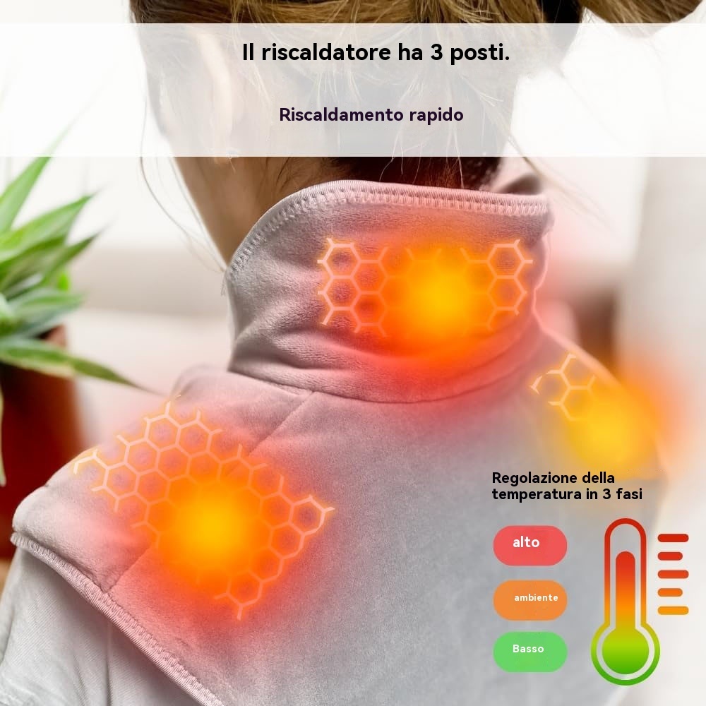 Termoterapia e massaggio al collo 🔥 Il tuo terapista personale: rilassa i muscoli tesi del collo