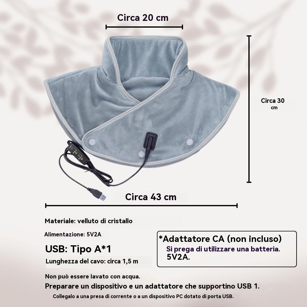 Termoterapia e massaggio al collo 🔥 Il tuo terapista personale: rilassa i muscoli tesi del collo