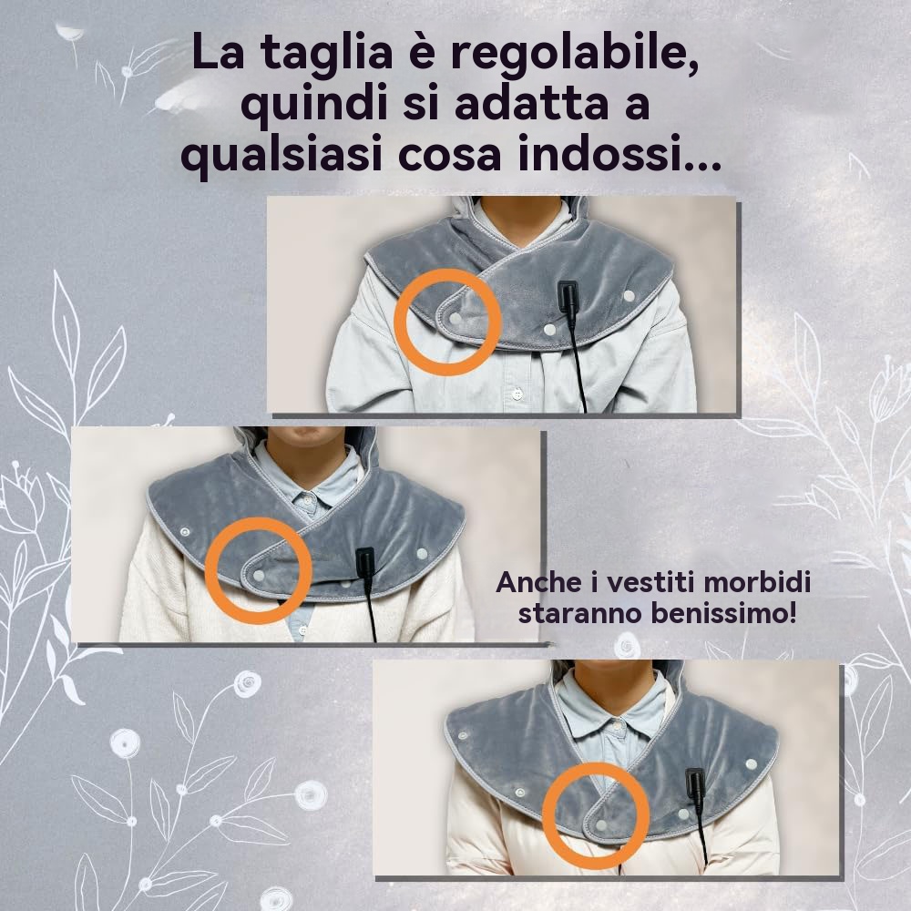 Termoterapia e massaggio al collo 🔥 Il tuo terapista personale: rilassa i muscoli tesi del collo
