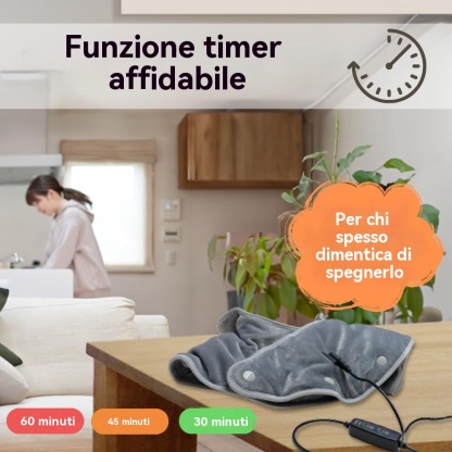 Termoterapia e massaggio al collo 🔥 Il tuo terapista personale: rilassa i muscoli tesi del collo