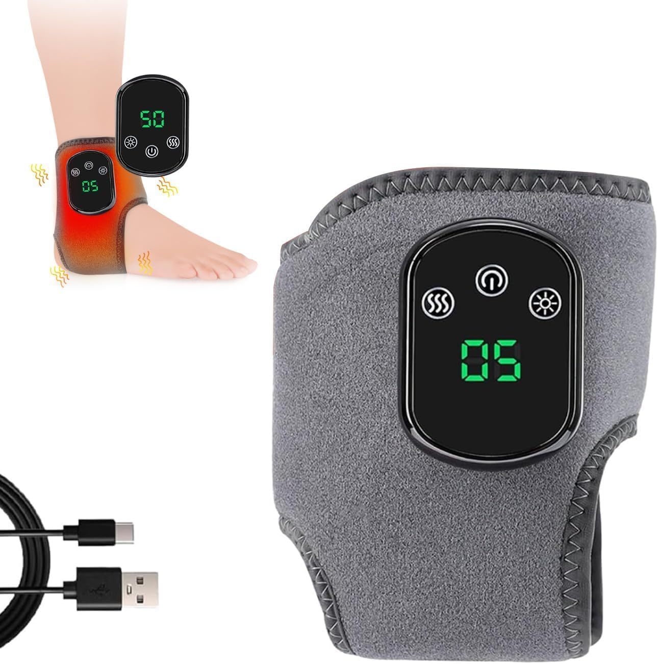 Massaggiatore per piedi 🦶 "Tripla terapia" - Approvato dai medici 👩‍⚕️, allevia efficacemente il dolore ai nervi