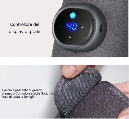 🔥 Massaggiatore per ginocchia 🦶 Riduce la necessità di un intervento chirurgico di sostituzione del ginocchio ✅ Funzionamento portatile, leggero e silenzioso