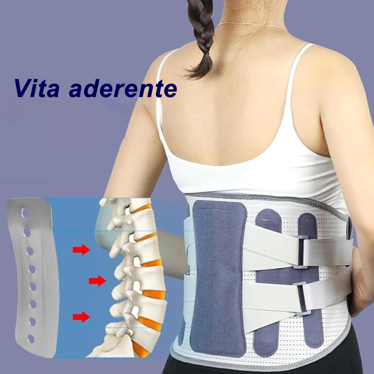 Sostieni la tua schiena✅️ e proteggi la tua colonna vertebrale! Allevia il dolore🔥 e goditi una vita libera e facile.