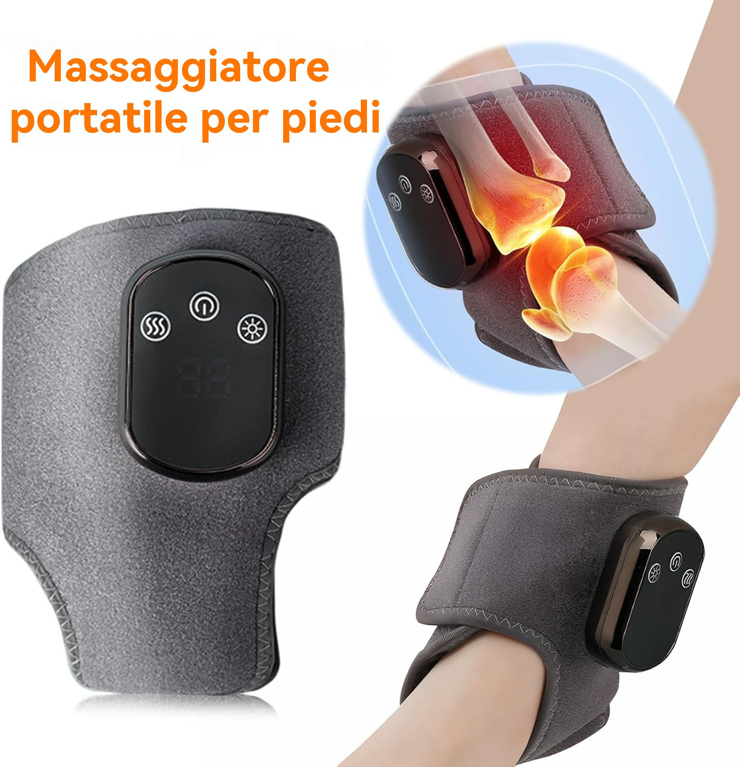 Massaggiatore per piedi 🦶 "Tripla terapia" - Approvato dai medici 👩‍⚕️, allevia efficacemente il dolore ai nervi