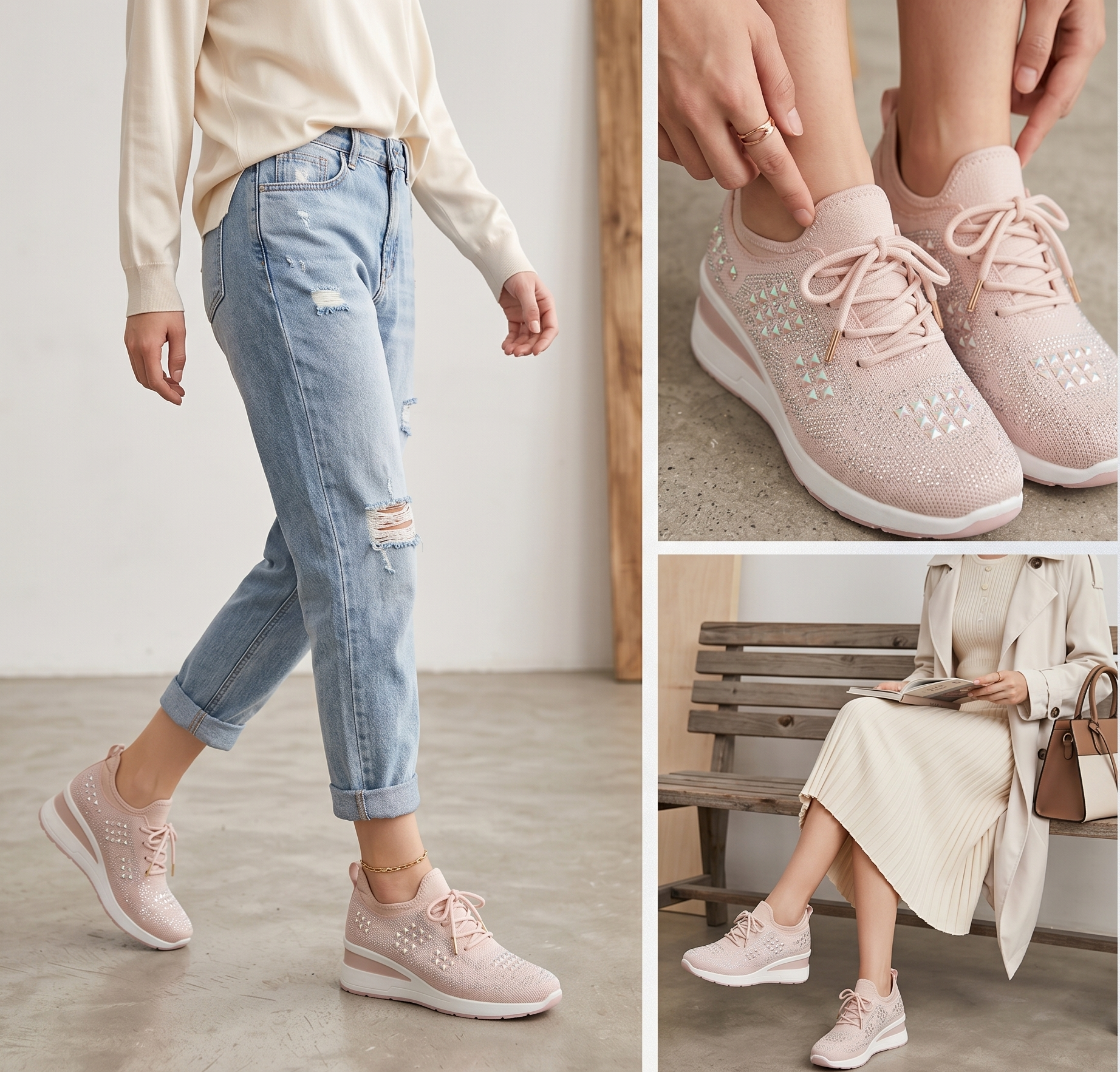 ⏰️Non perderti lo sconto del 50% di oggi! ✅ Scarpe ortopediche di alta qualità 🦶 Leggere e versatili - Impermeabili e antiscivolo 🔴