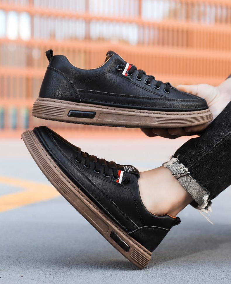 🎁Ultimo giorno per il 50% di sconto! Non perdete l'occasione! 🐂 Scarpe da uomo in pelle cucite a mano👞 Gamma completa di taglie, realizzate su misura ✅ Calde, comode, impermeabili e antiscivolo