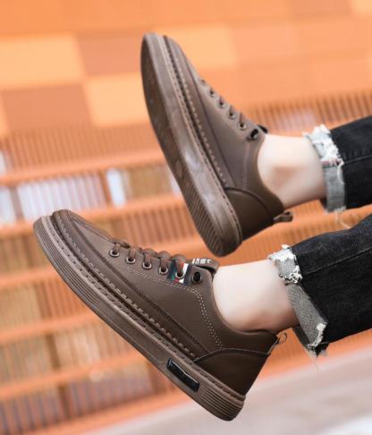 🎁Ultimo giorno per il 50% di sconto! Non perdete l'occasione! 🐂 Scarpe da uomo in pelle cucite a mano👞 Gamma completa di taglie, realizzate su misura ✅ Calde, comode, impermeabili e antiscivolo