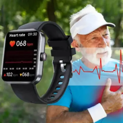 Orologio intelligente non invasivo, utilizzato per misurare il livello di zucchero nel sangue: monitoraggio in tempo reale, ✅️ monitoraggio delle tendenze, ⭕️ promemoria personalizzato