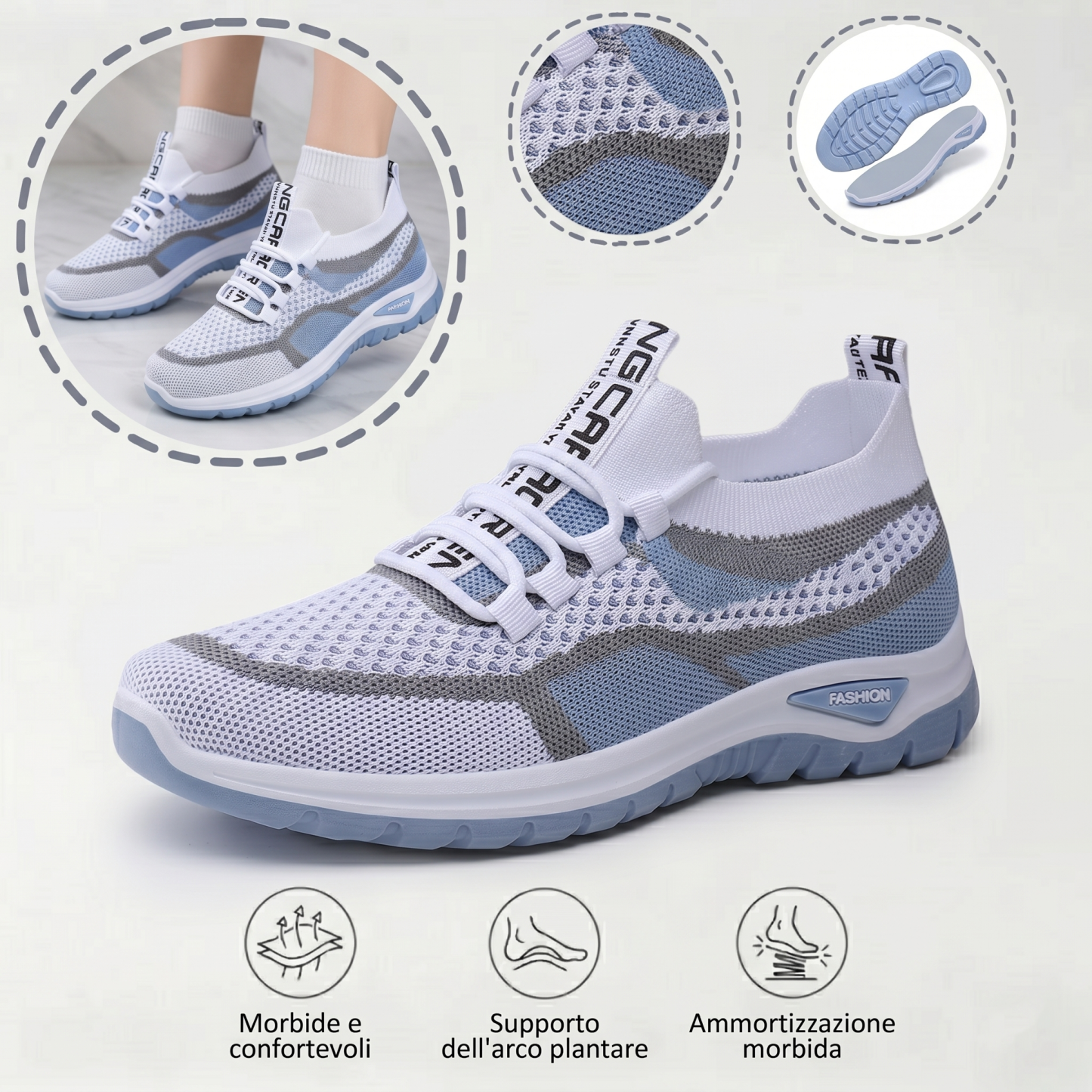 ⏰️别是以今日的五折设计! ✅ scarpe di alta qualità 🦶 scarpe da ginnastica - impermeabili🔴 adatte a varie occasioni di scarpe da passeggio